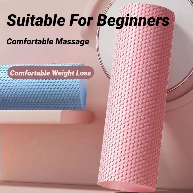 Pilates Yoga Ball - 육각형 EVA 폼 요가 롤러, 10cm