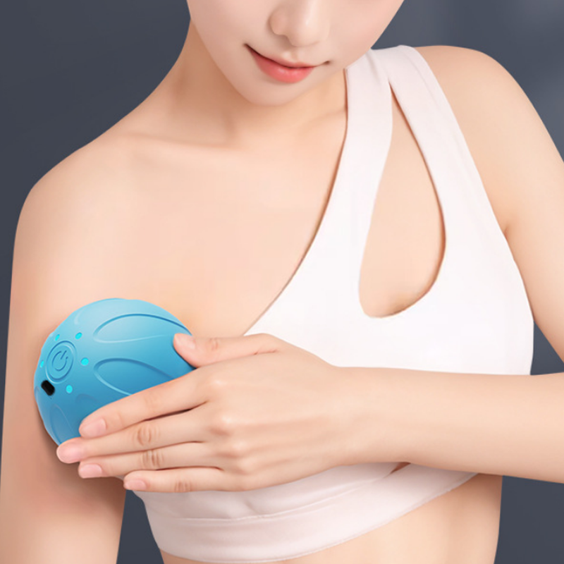 Pilates Yoga Ball - 새로운 진동 마사지 볼, 휴대용 딥