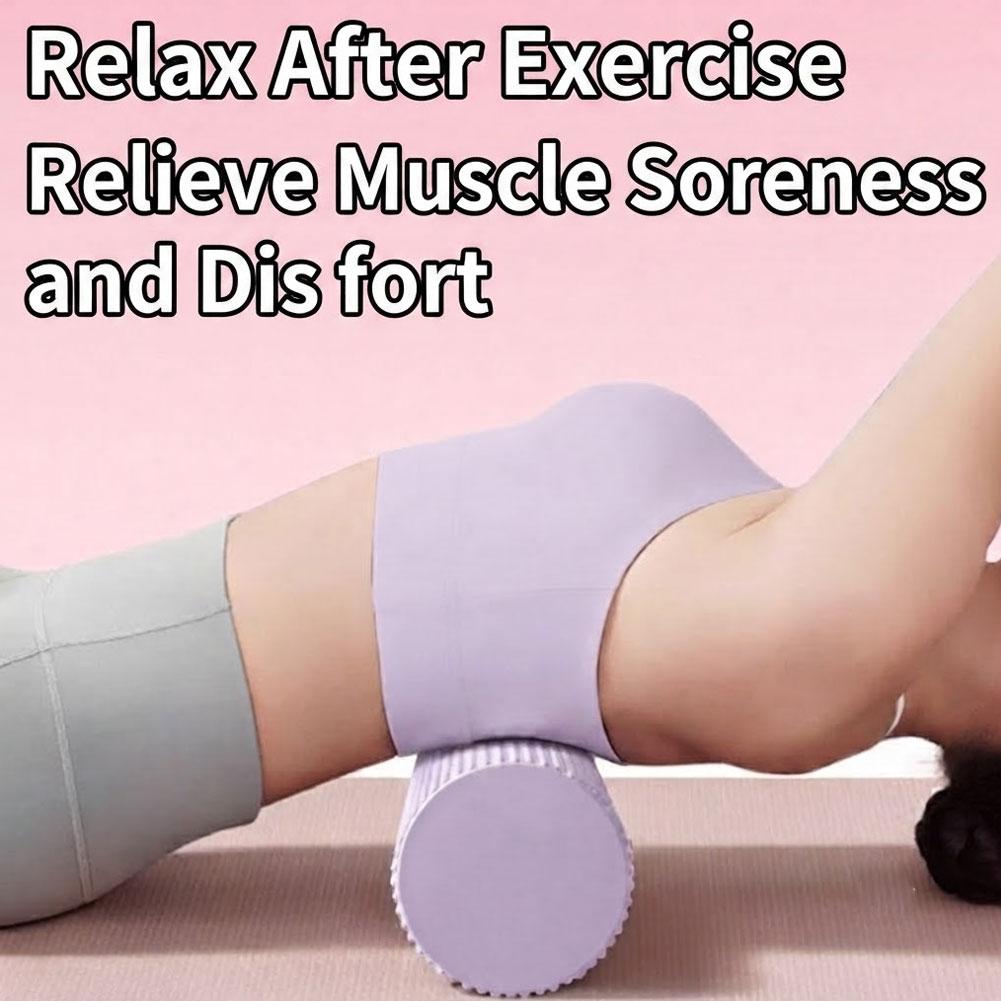 Pilates Yoga Ball - 요가 폼 롤러 EVA 고밀도 요가