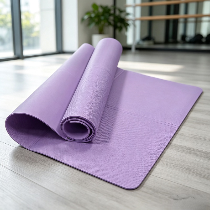 Pilates Yoga Mat - 4mm 두께의 미끄럼 방지 요가 운동