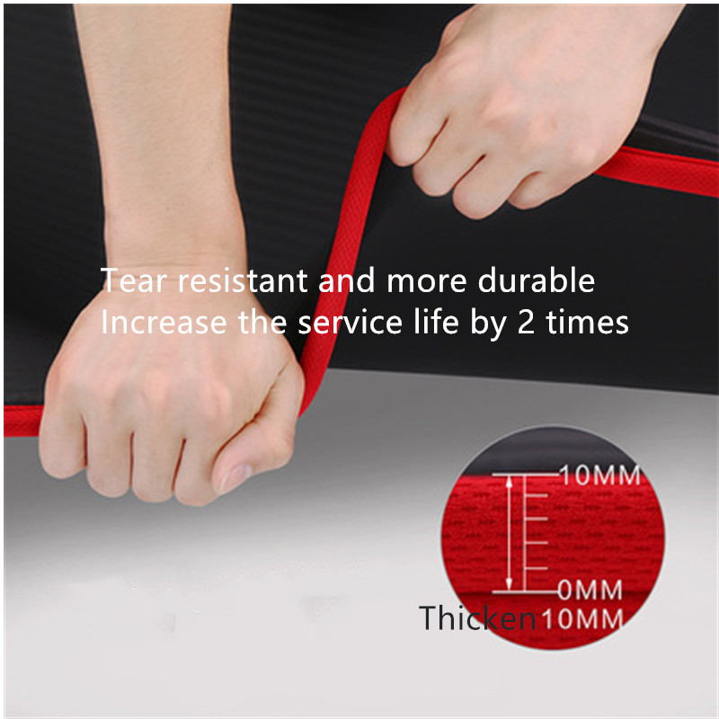 10mm 논슬립 요가 매트 183cm*61cm 두꺼운  - Pilates Yoga Mat 리뷰 및 가격