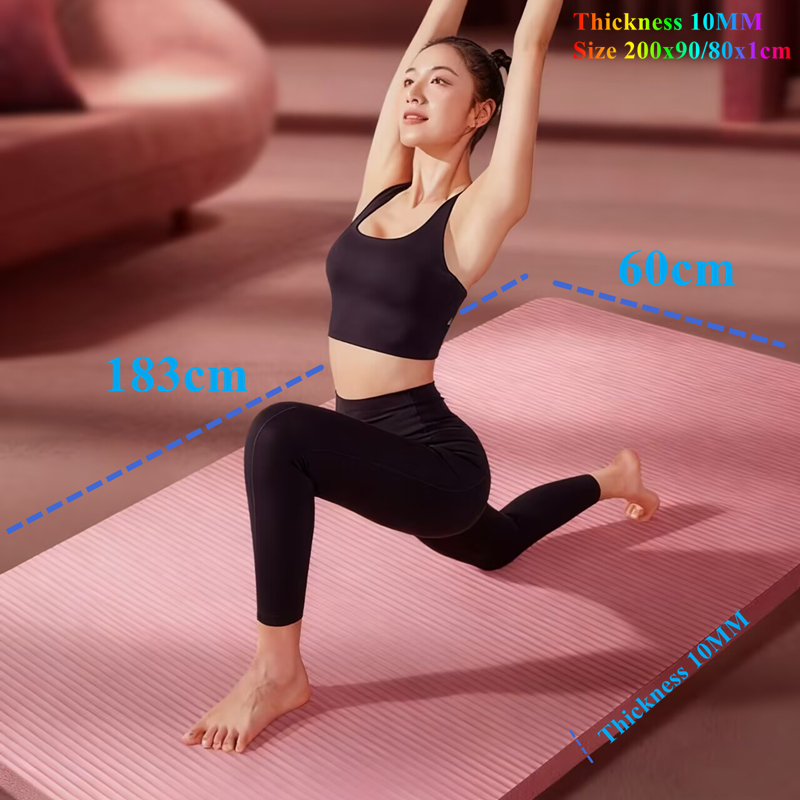 20MM 초두꺼운 요가 논슬립 요가 패드 피트니스 필라 - Pilates Yoga Mat 리뷰 및 가격