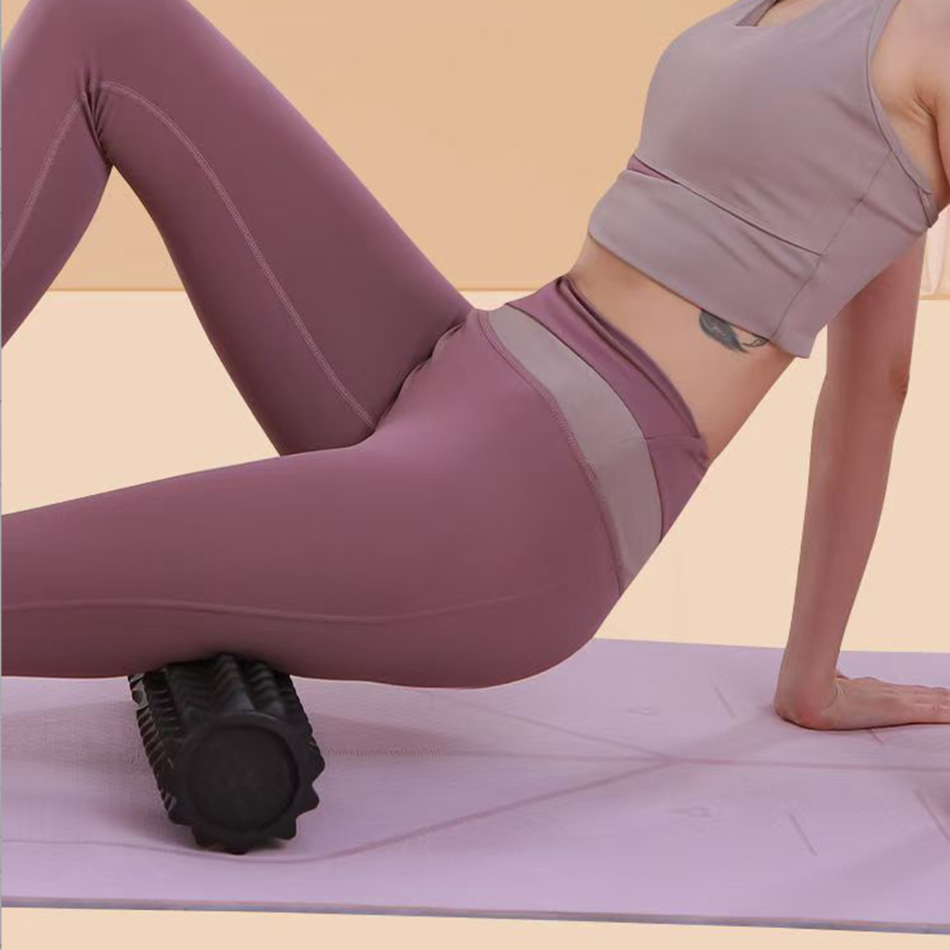 폼 롤러와 요가 블록 세트(33/45cm), 심부 조직 - Pilates Yoga Ball 리뷰 및 가격