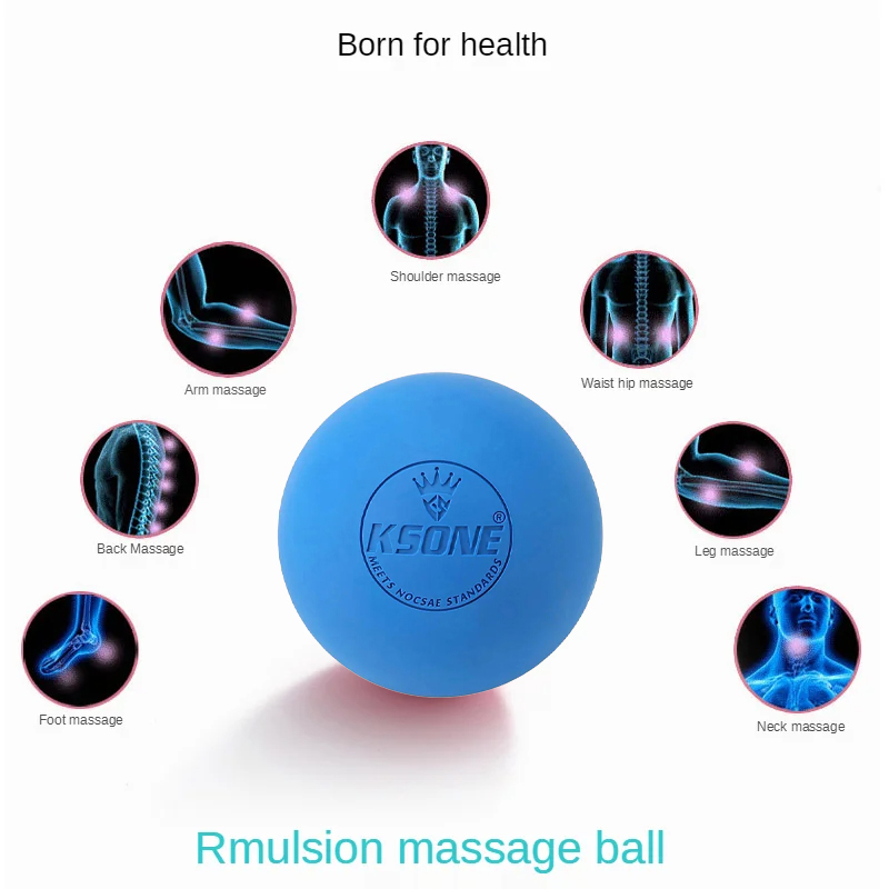 고무 근막 마사지 공 요가 피트니스 근육 이완 통증 완 - Pilates Yoga Ball 리뷰 및 가격