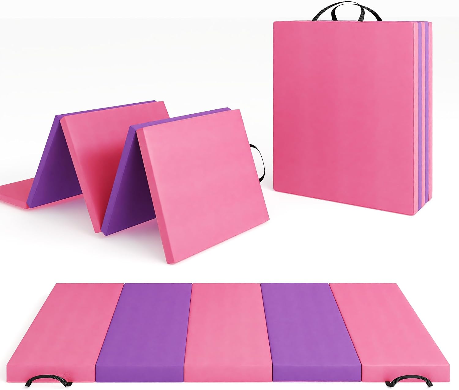 접이식 요가 매트 체조 매트 5단 접이식 운동 바닥 매 - Pilates Yoga Mat 리뷰 및 가격