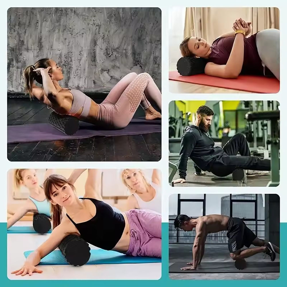 33cm 폼롤러, 근육 마사지용 고밀도 피트니스 롤러, - Pilates Yoga Ball 리뷰 및 가격