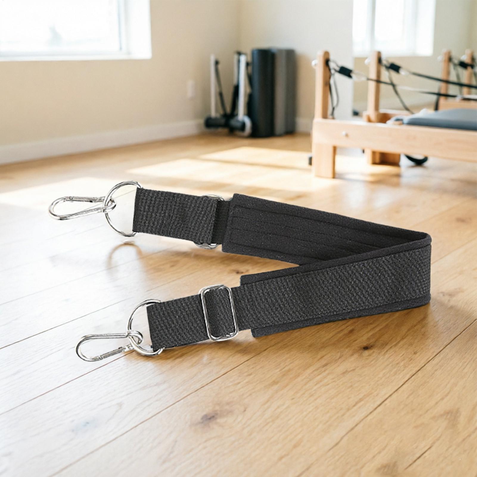 리포머 풋스트랩 더블 루프 두꺼운 논슬립 조절 가능한  - Pilates & Yoga Knokke 리뷰 및 가격